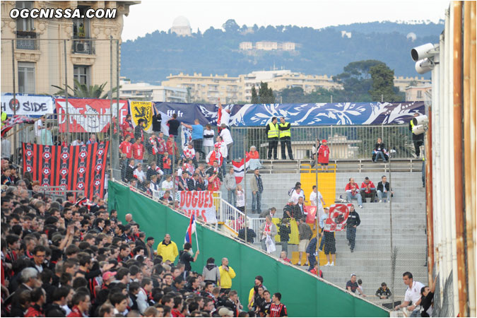 Les supporters lillois