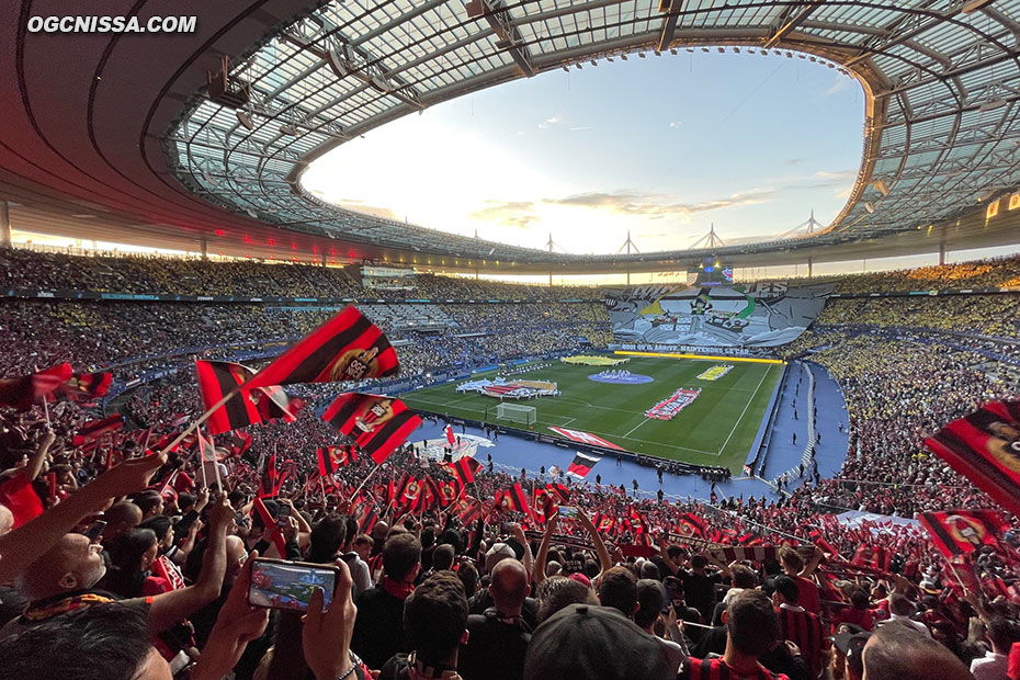 20000 supporters du Gym ont fait le déplacement dans la Capitale pour la finale de la Coupe de France contre Nantes