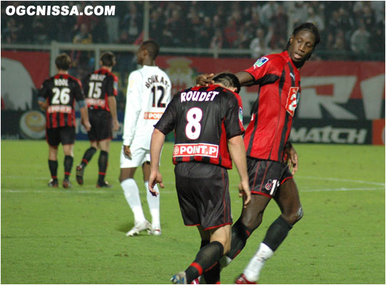 Mamadou Bagayoko felicite Sébastien Roudet