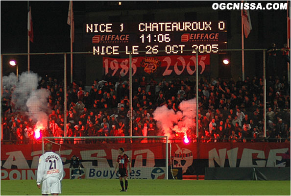 1 à 0 pour Nice, ce qui redonne des couleurs à la BSN