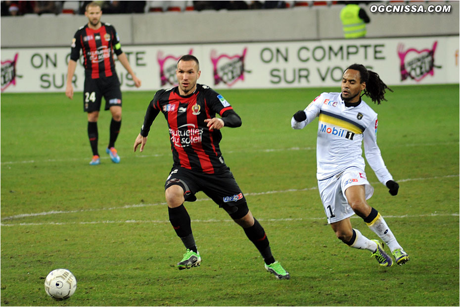 Didier Digard fait son entrée en 2e période