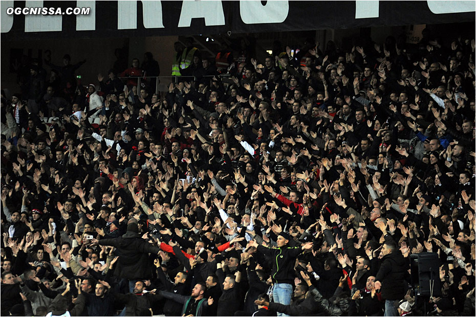 La BSN lancera un énorme "Nice !" repris par tout le stade