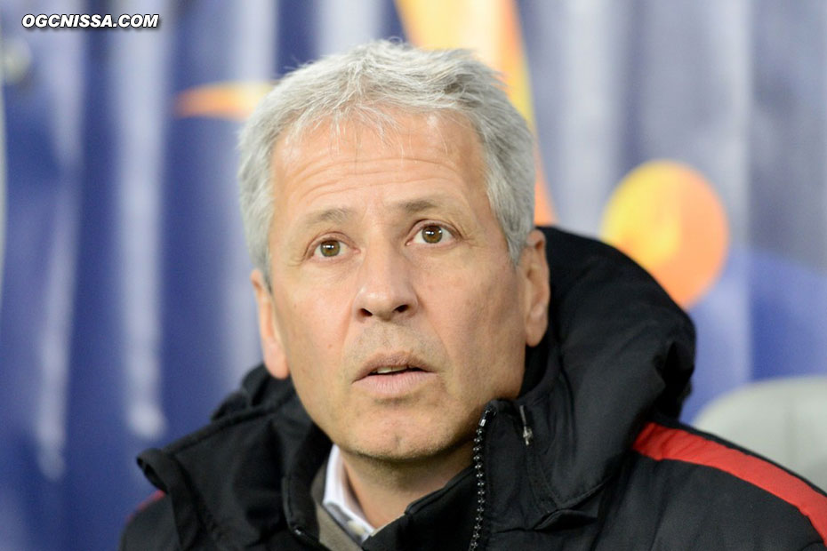 Le coach Lucien Favre