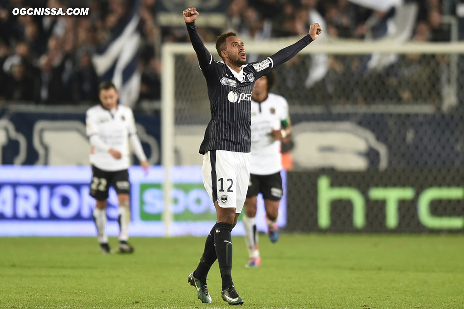 Bordeaux s'impose 3 buts à 2