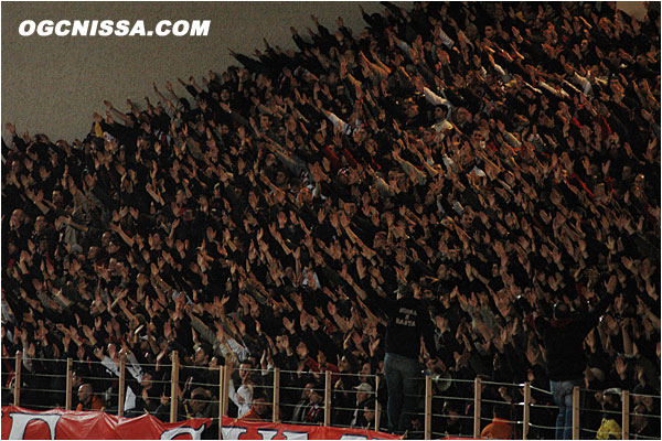 Les supporters niçois sont déjà chaud