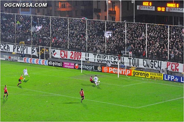 Et c'est finalement Vannes qui ouvre le score sur un contre !