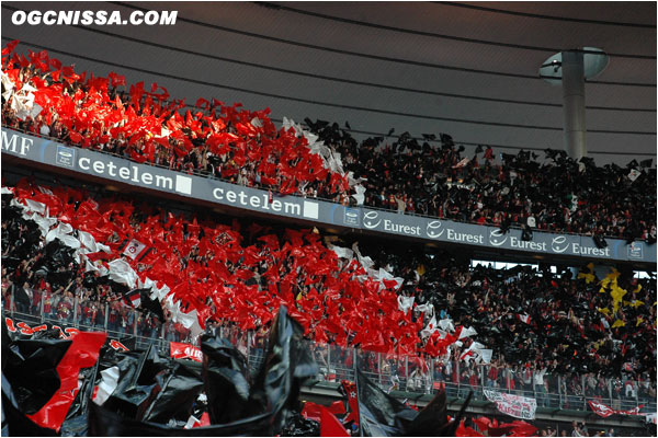 Le Tifo Niçois est magnifique