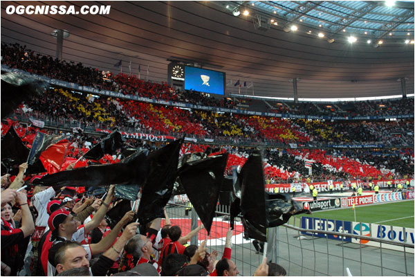 Coté niçois les drapeaux ressortent en BSN