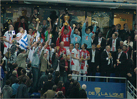 Les Nancéiens remportent la Coupe de la Ligue 2005/2006