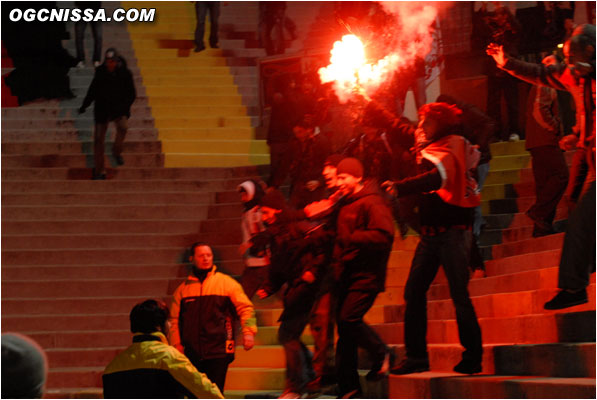 Les supporters laissent éclater leur joie