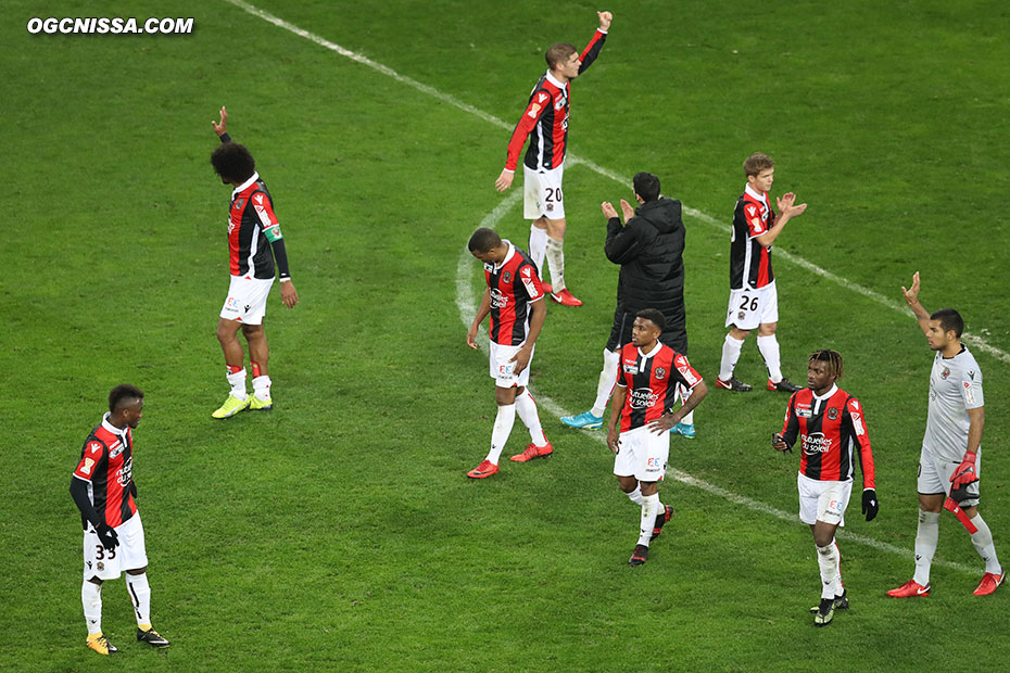 C'est terminé, Nice s'incline 2 à 1 et quitte la coupe de la Ligue