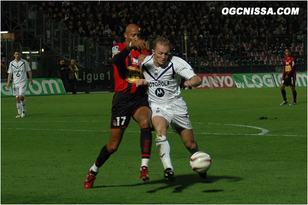 Après un nul vierge à Nancy, Nice reçoit le Bordeaux de Lilian Laslandes, qui marquera l'unique but du match