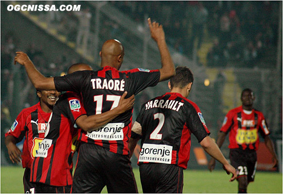 Traoré et Bellion inscrivent les 2 buts de la victoire (2-1)