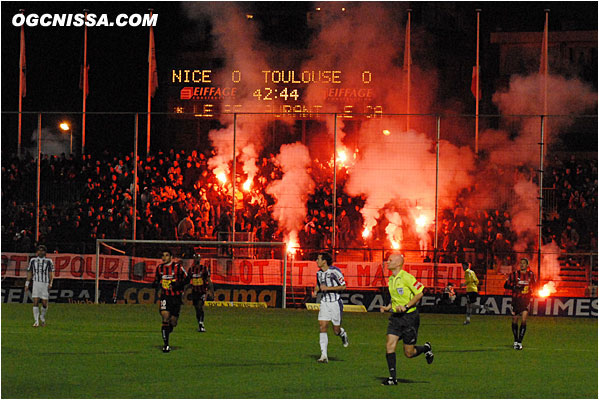 La BSN reprend les chants pour ce Nice - Toulouse