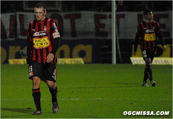 Nouvelle défaite 0 - 1. Il va falloir avoir beaucoup de coeur et d'envie pour sauver Nice de la relégation cette saison...