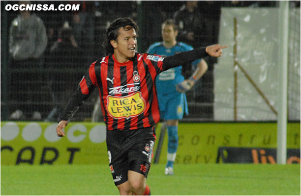 But de l'égalisation à 1 but partout contre Rennes pour Marama Vahirua.