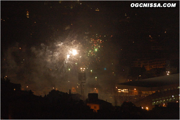 Feu d'artifice pour conclure cette saison. Rendez-vous le 4 août, pour une nouvelle saison en Ligue 1.