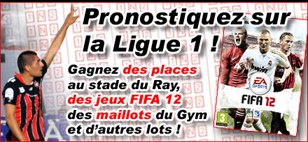 Pronostiquez et gagnez des cadeaux !