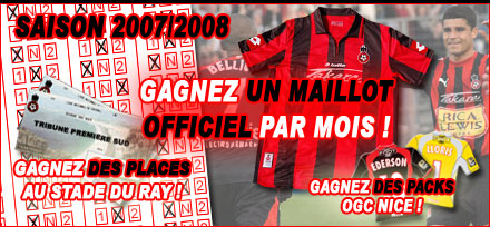 Jeu du 1N2 : Saison 2007/2008