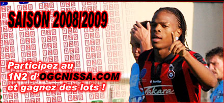 Jeu du 1N2 : Saison 2008/2009