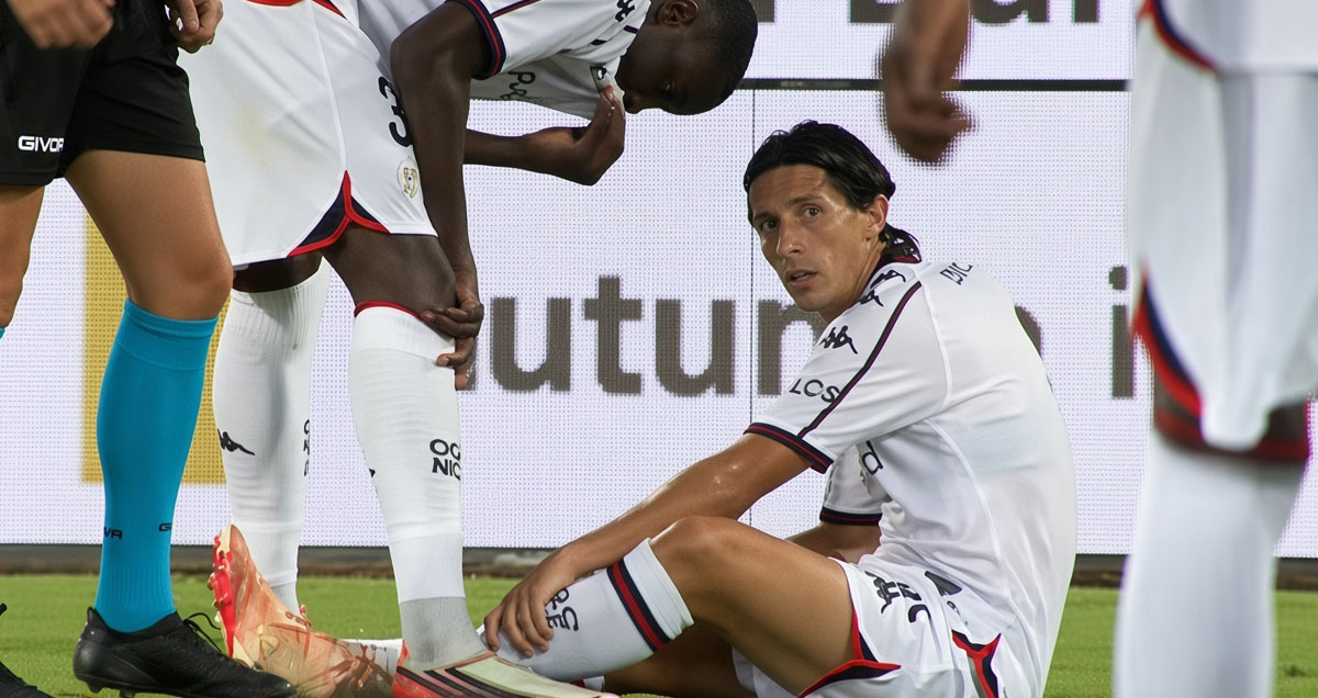 Rupture du ligament croisé pour Abergel
