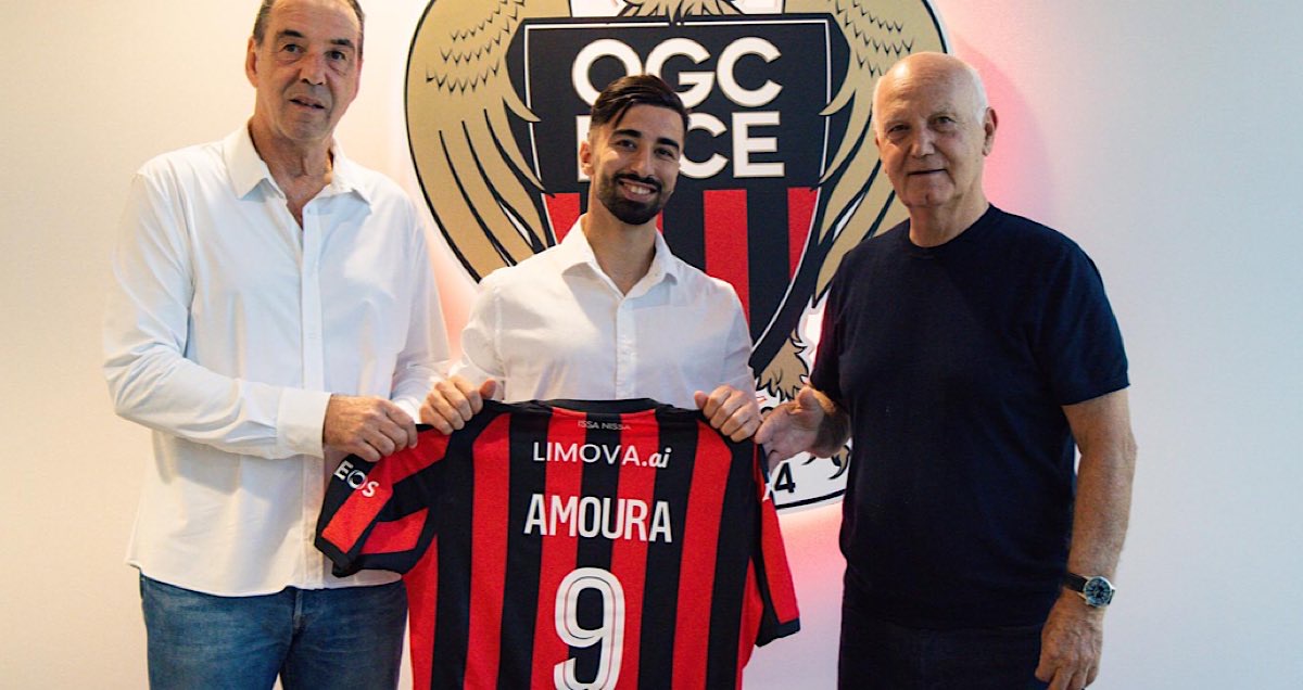 Mohammed Amoura signe à Nice