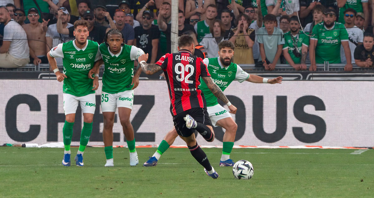 St Etienne - Nice : le résumé vidéo