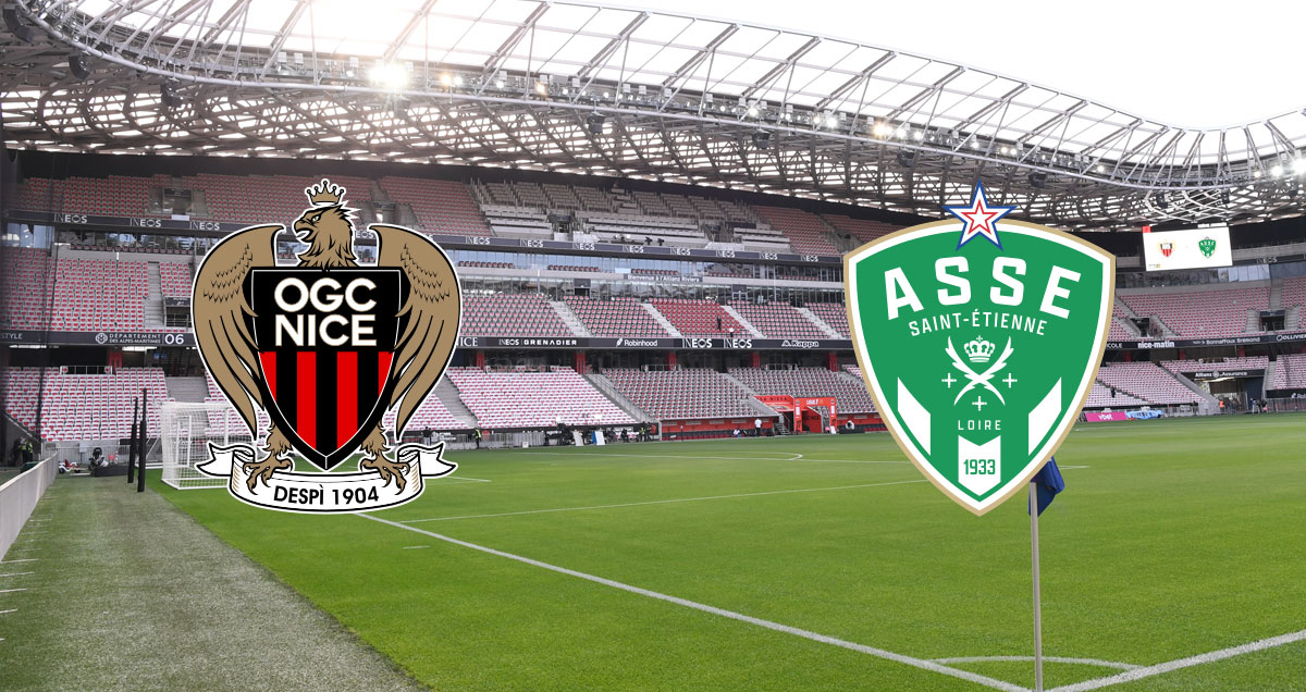 Nice - St Etienne : compositions des équipes