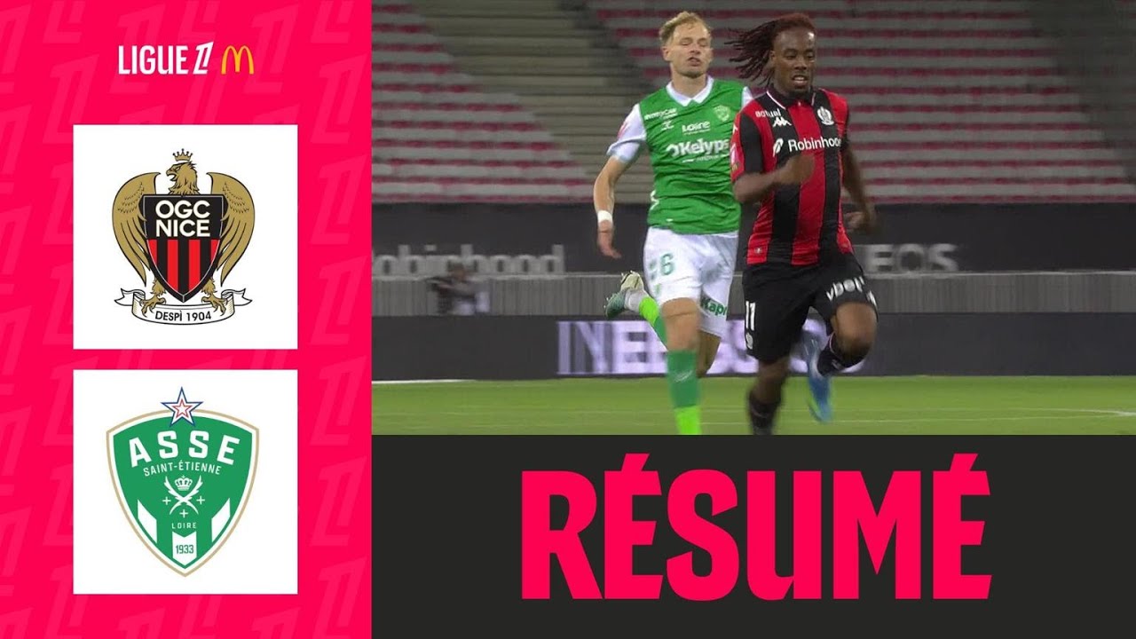 Nice - St Etienne : le résumé vidéo